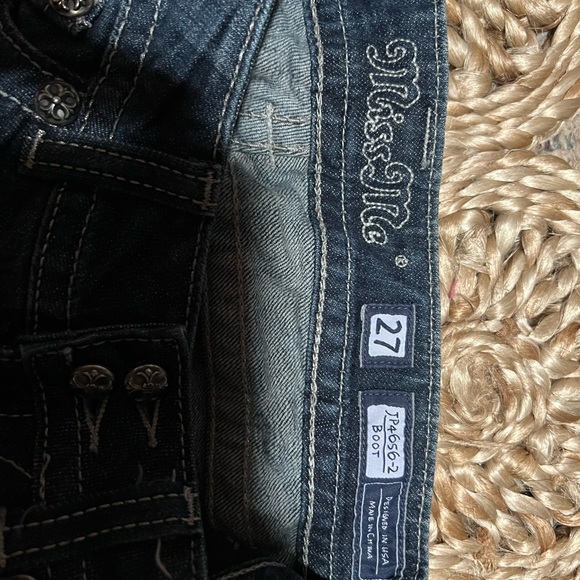 SOLD Miss Me Crystal Pocket Jeans 👖 - Picture 4 of 6